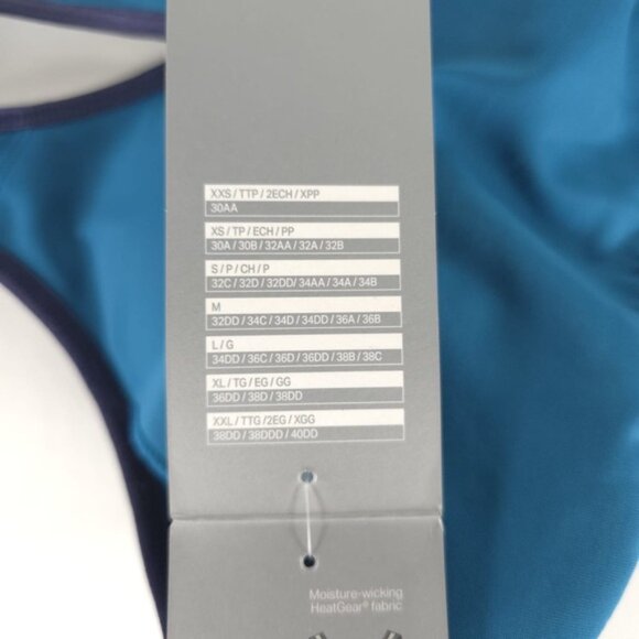 NWT‎ Under Armour Bra Medium-Impact Sports Bra COMPRESSION 1250132 Size MEDIUM - Picture 12 of 13